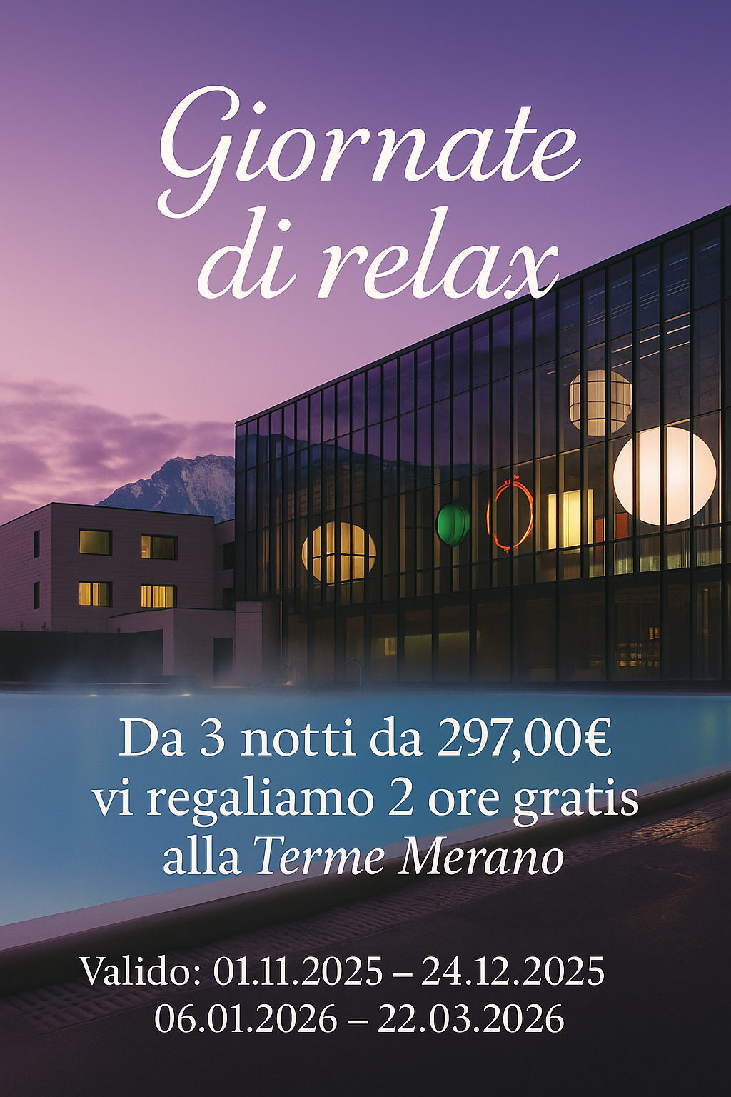 OFFERTE – Giornate di relax OFFERTE – Giornate di relax